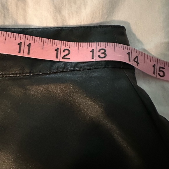 Halogen Faux leather A line skirt - Picture 7 of 11